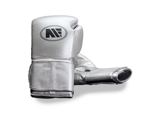 Main Event SSR 5000 Super Spar Boxing Gloves Velcro Silver